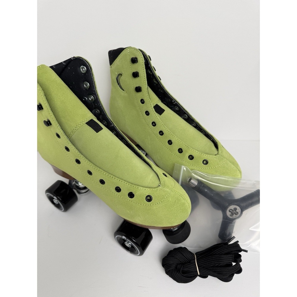 Moon Boot Moonlight Roller Skates Lime Green Peridot Men's 11 Women's‎ 13